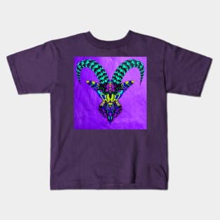 psychedelic goat ecopop Kids T-Shirt